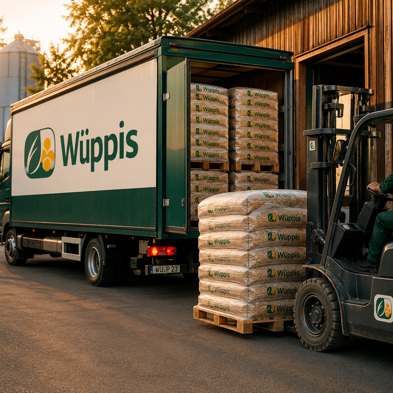 Wüppis pallet delivery